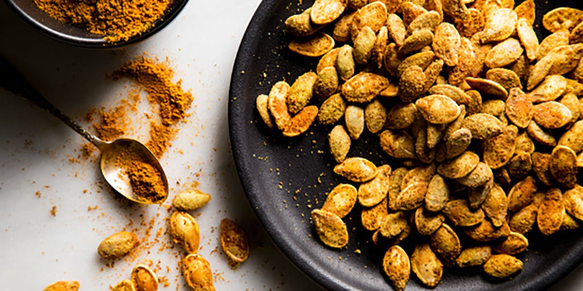 Curried Pumpkin Seeds are an Easy Way to Make a Salty Snack | TASTE