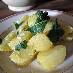 Alain Passard's Potatoes with Sage