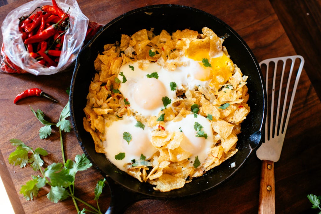 Parsi Eggs With Potato Chips | TASTE
