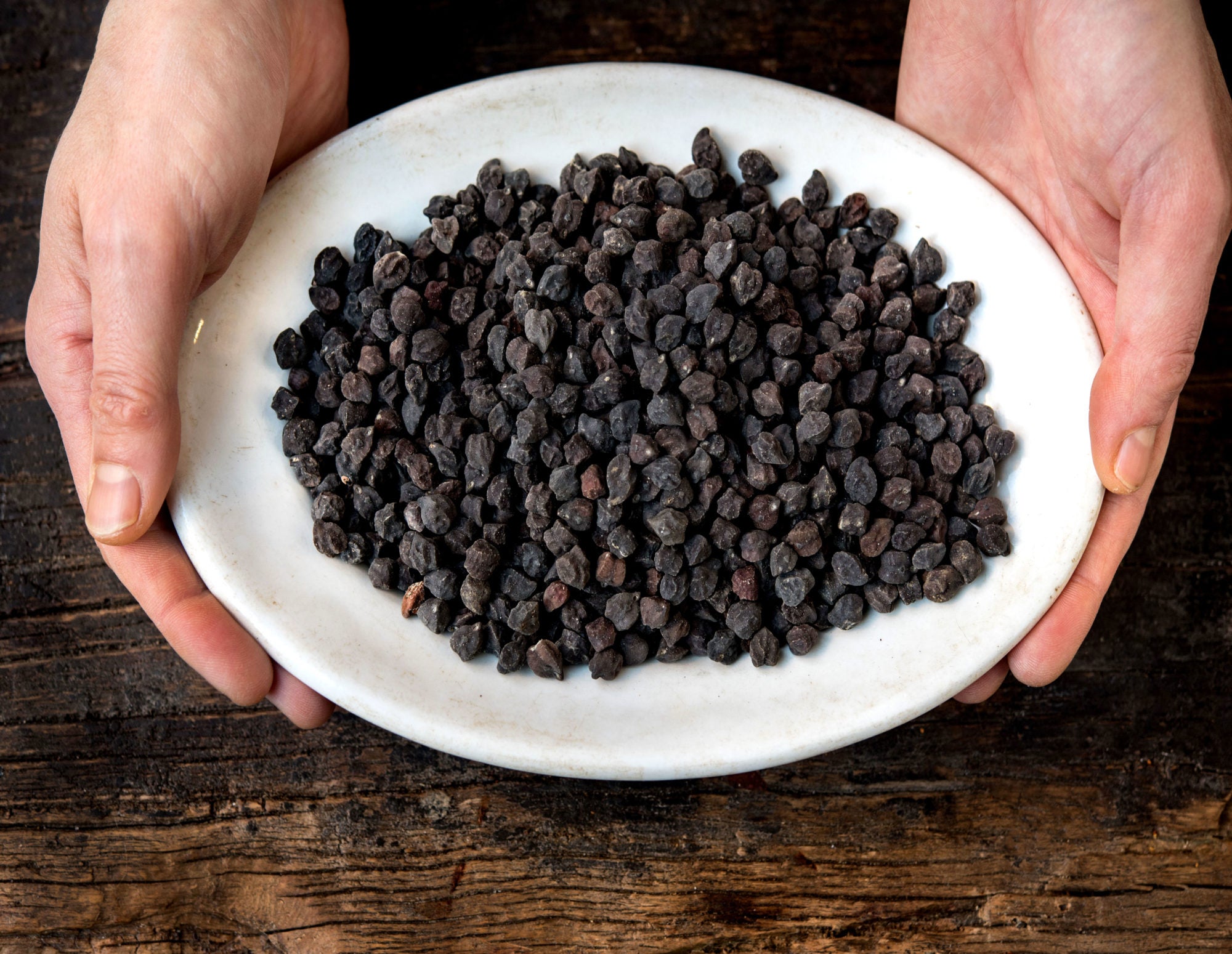 black chickpeas