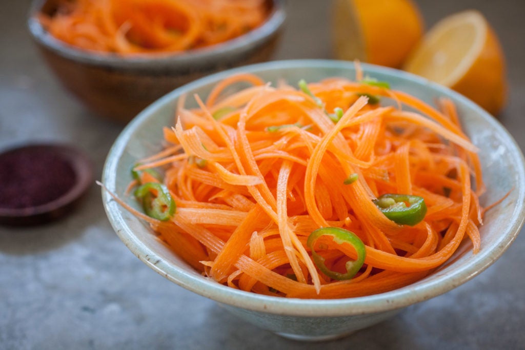 Spicy Lemony Carrot Salad | TASTE
