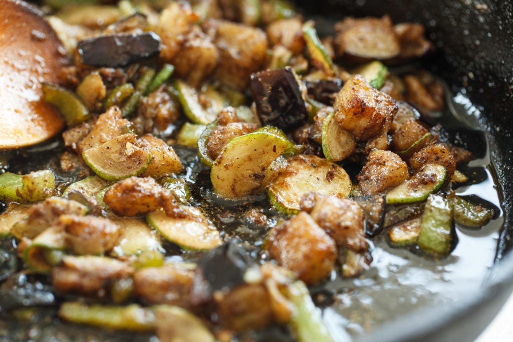 Cinnamony Eggplant Salad | TASTE