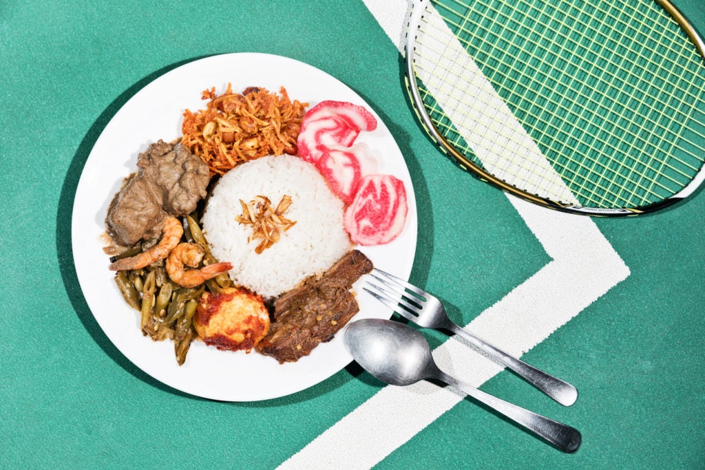 Good Indonesian Food? Go to the Badminton Club.