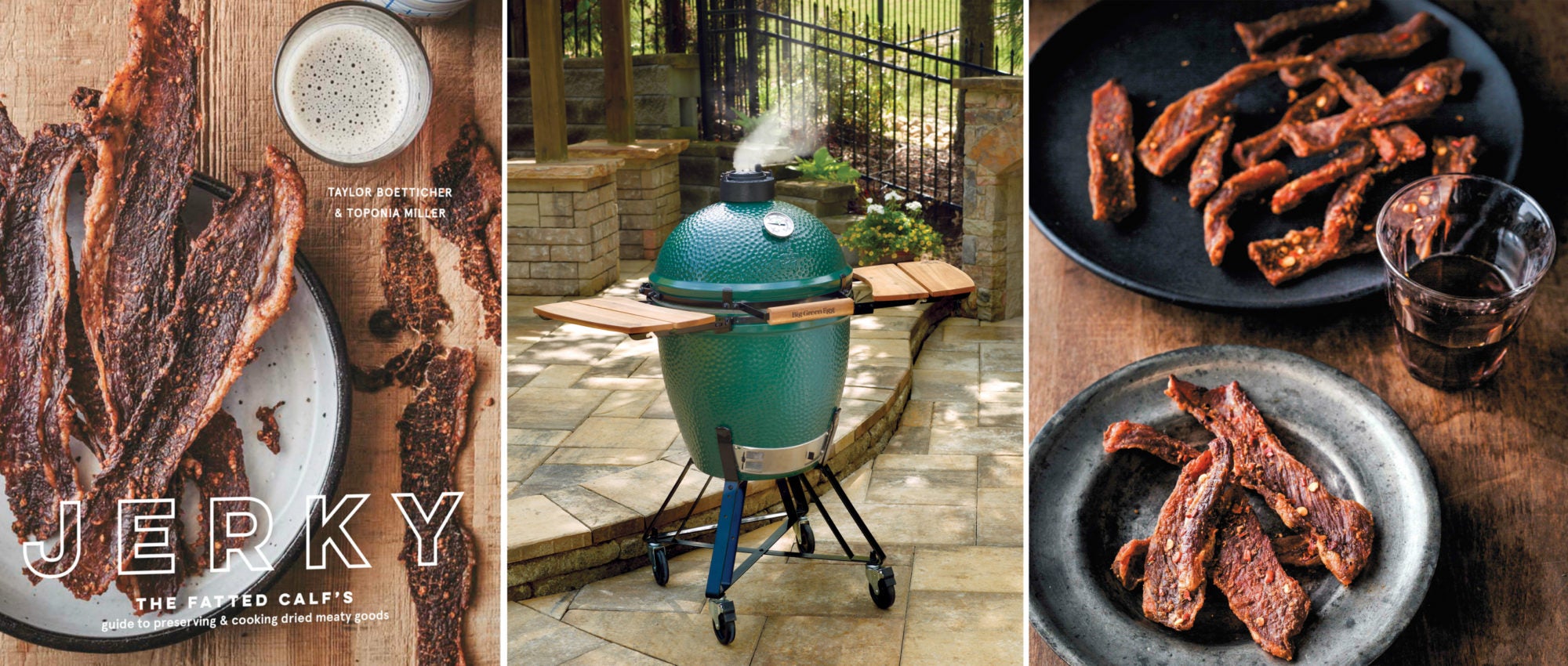 Win a Big Green Egg and copy of Jerky TASTE