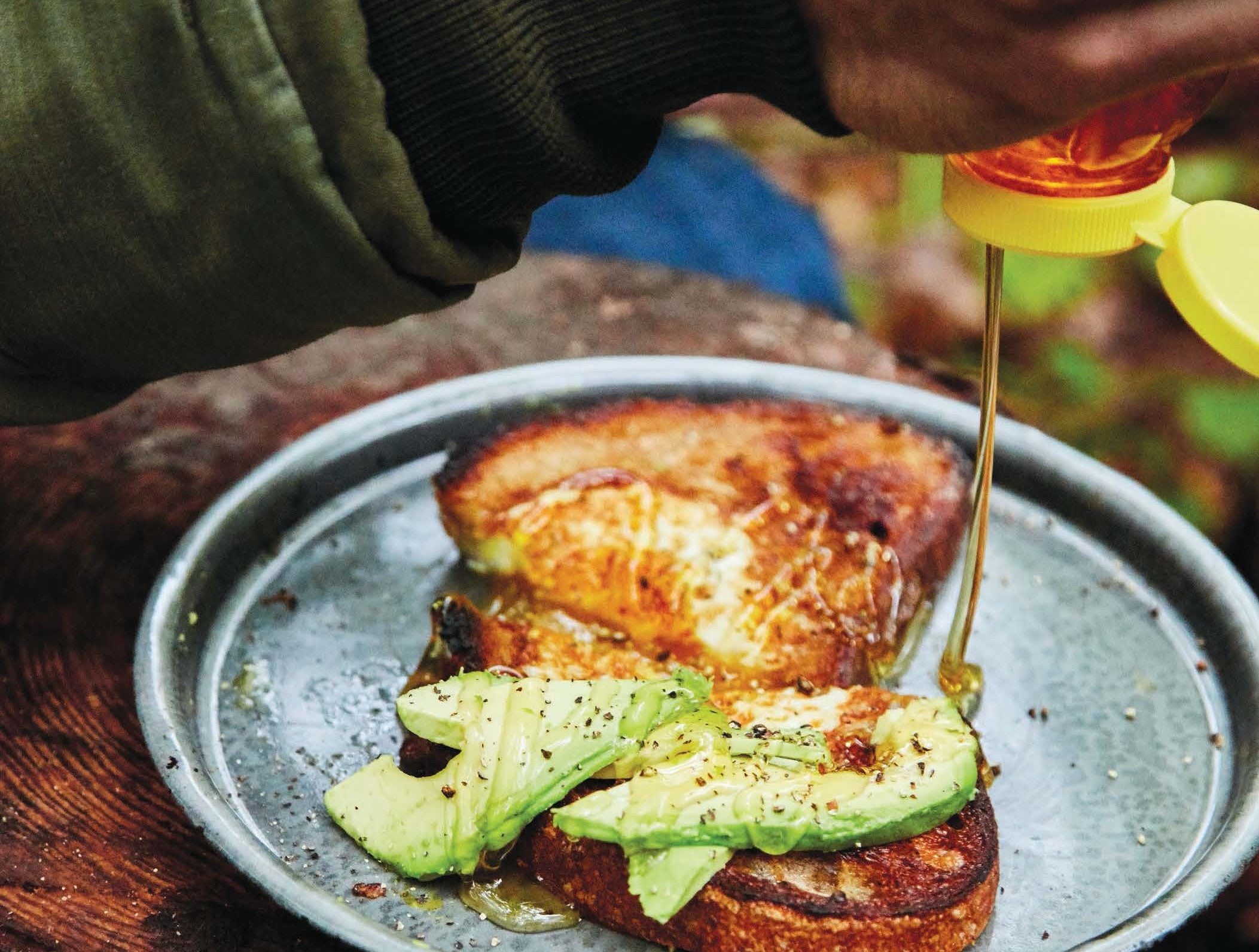 Bird in a Nest With Honeyed Avo | TASTE