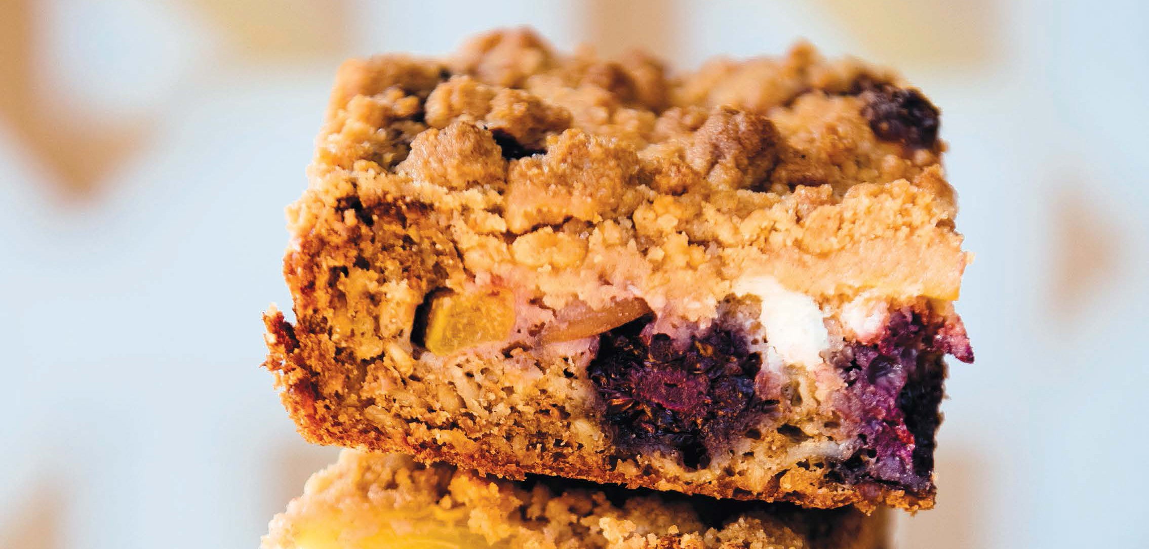 Blackberry Peach Coffee Cake, For Jane | TASTE