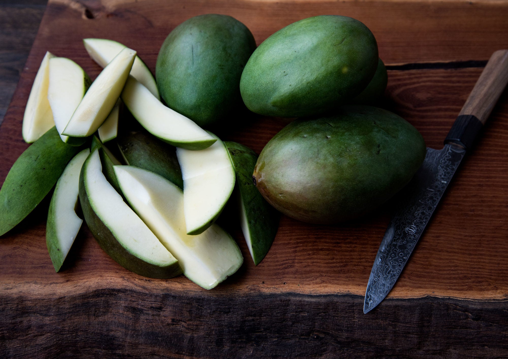 Unripe mango store