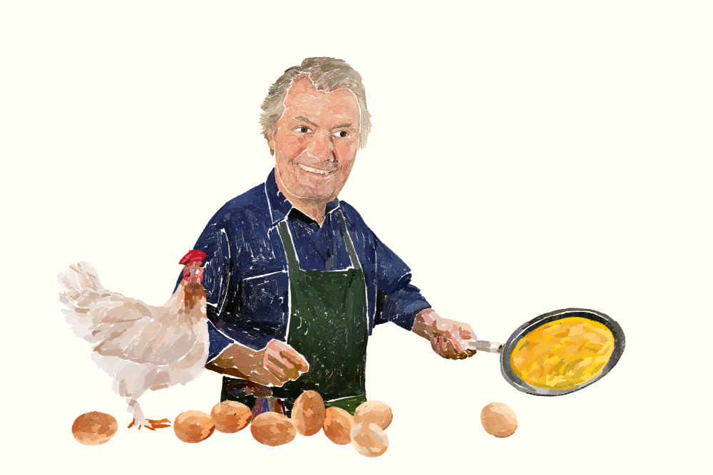When Jacques Pépin Made All the World an Omelet