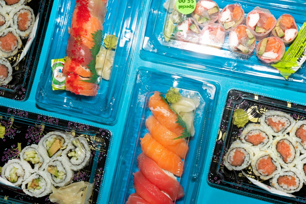 How America Warmed Up to Cold Grocery-Store Sushi