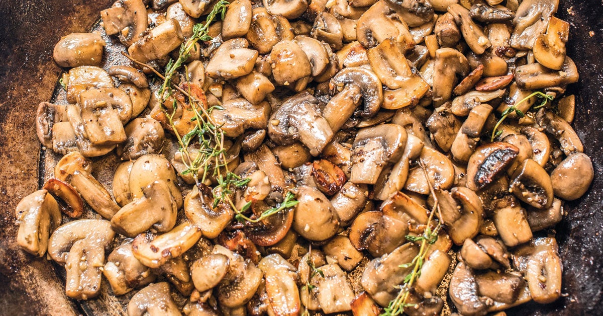 Garlicky Sautéed Mushrooms TASTE