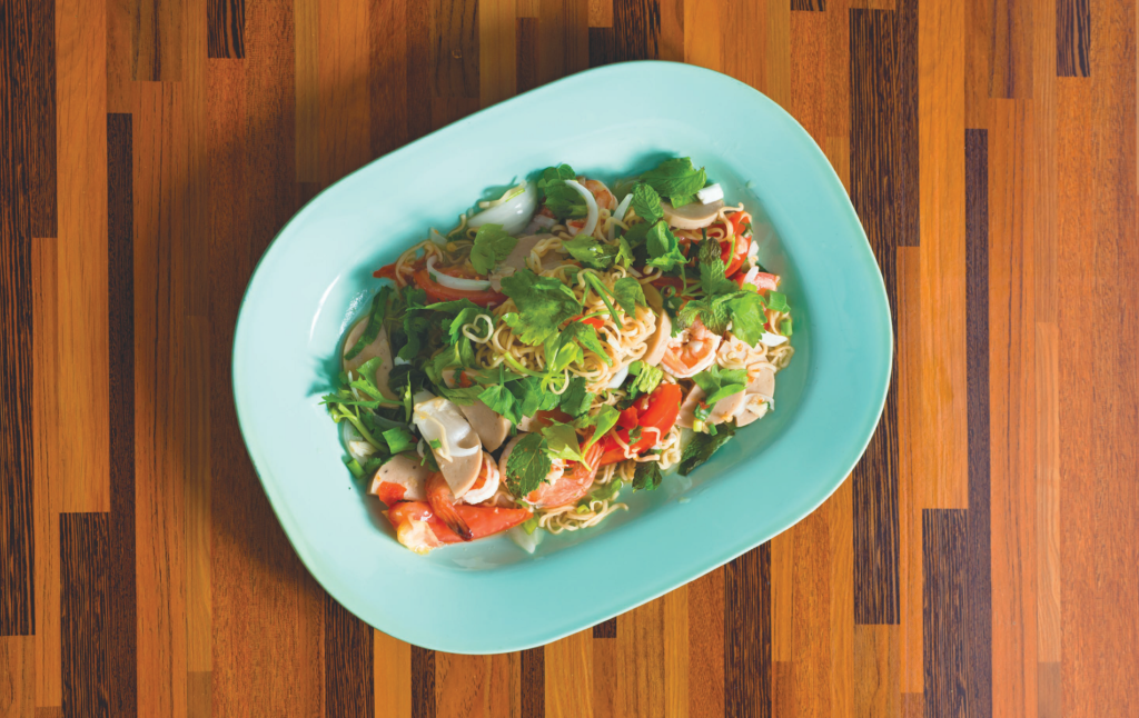 Yam MAMA: Instant Ramen Noodle Salad | TASTE