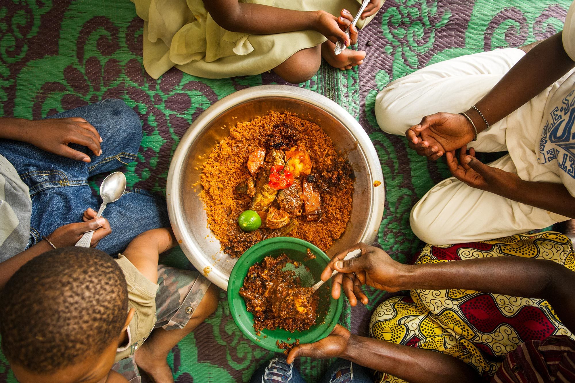 Jollof Rice with Fried Plantains Recipe, Kwame Onwuachi