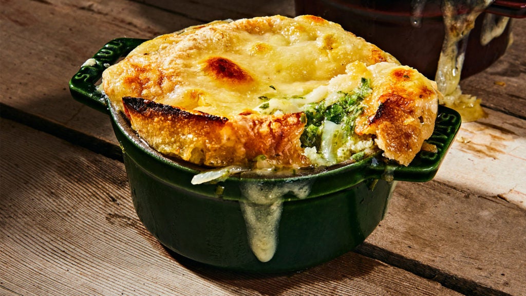 French Onion Soup Goes Green