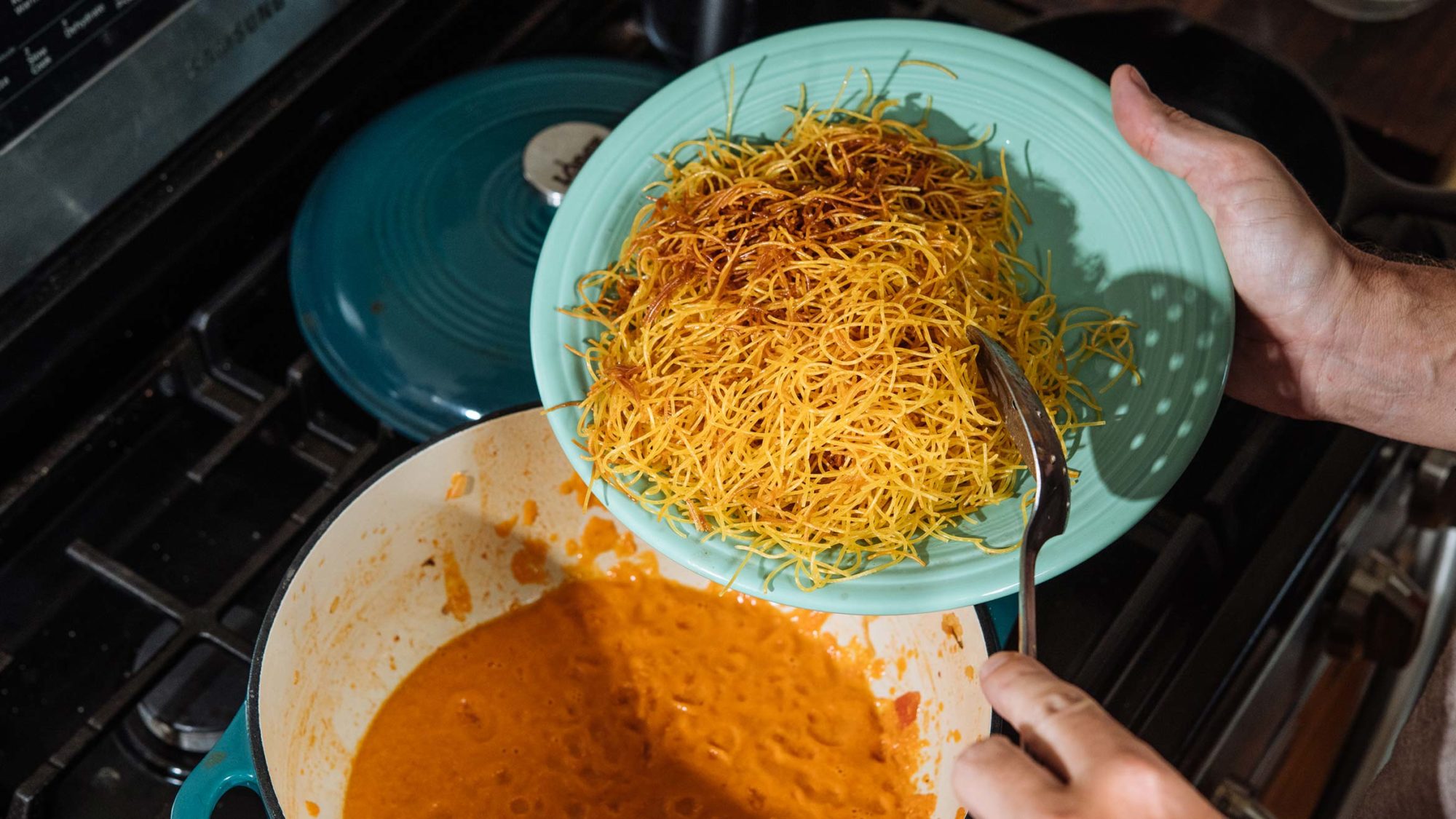 Pan Fry Your Pasta Taste