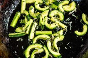 Cooked Cucumber Salad