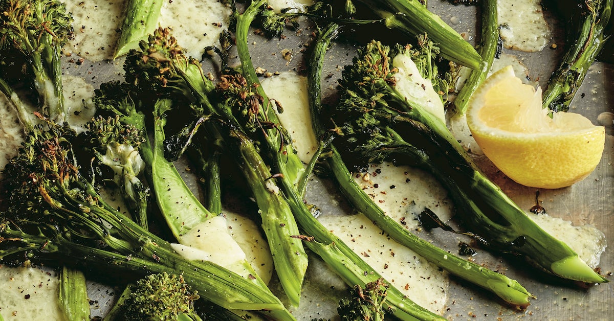 Roasted Broccolini & Cheddar | TASTE