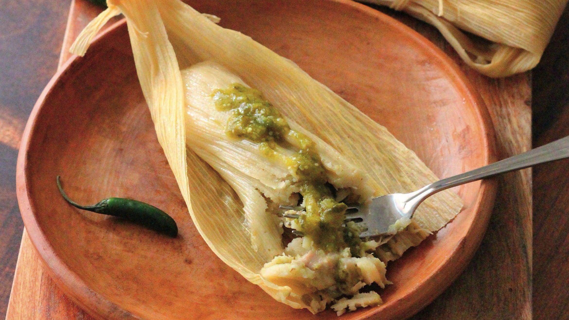 Tamales de Pollo en Salsa Verde: Chicken in Green Salsa Tamales | TASTE