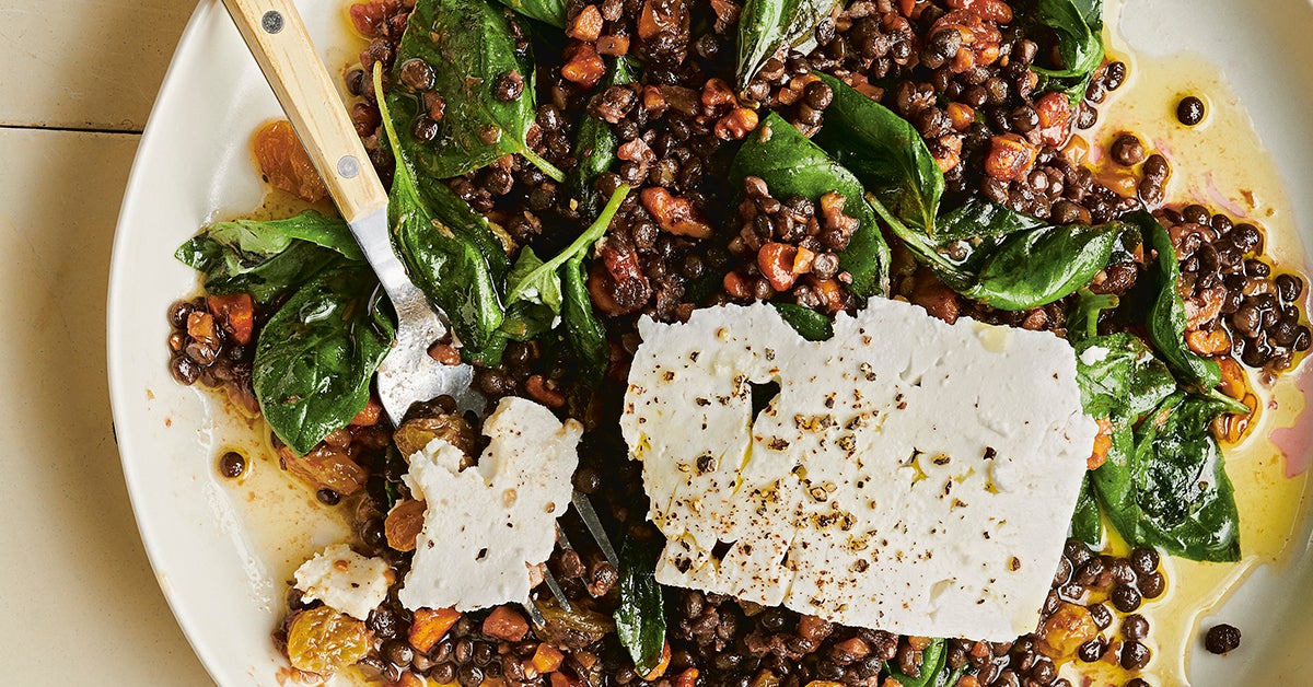 
                            Marinated Lentils with Lots of Basil | TASTE
                    