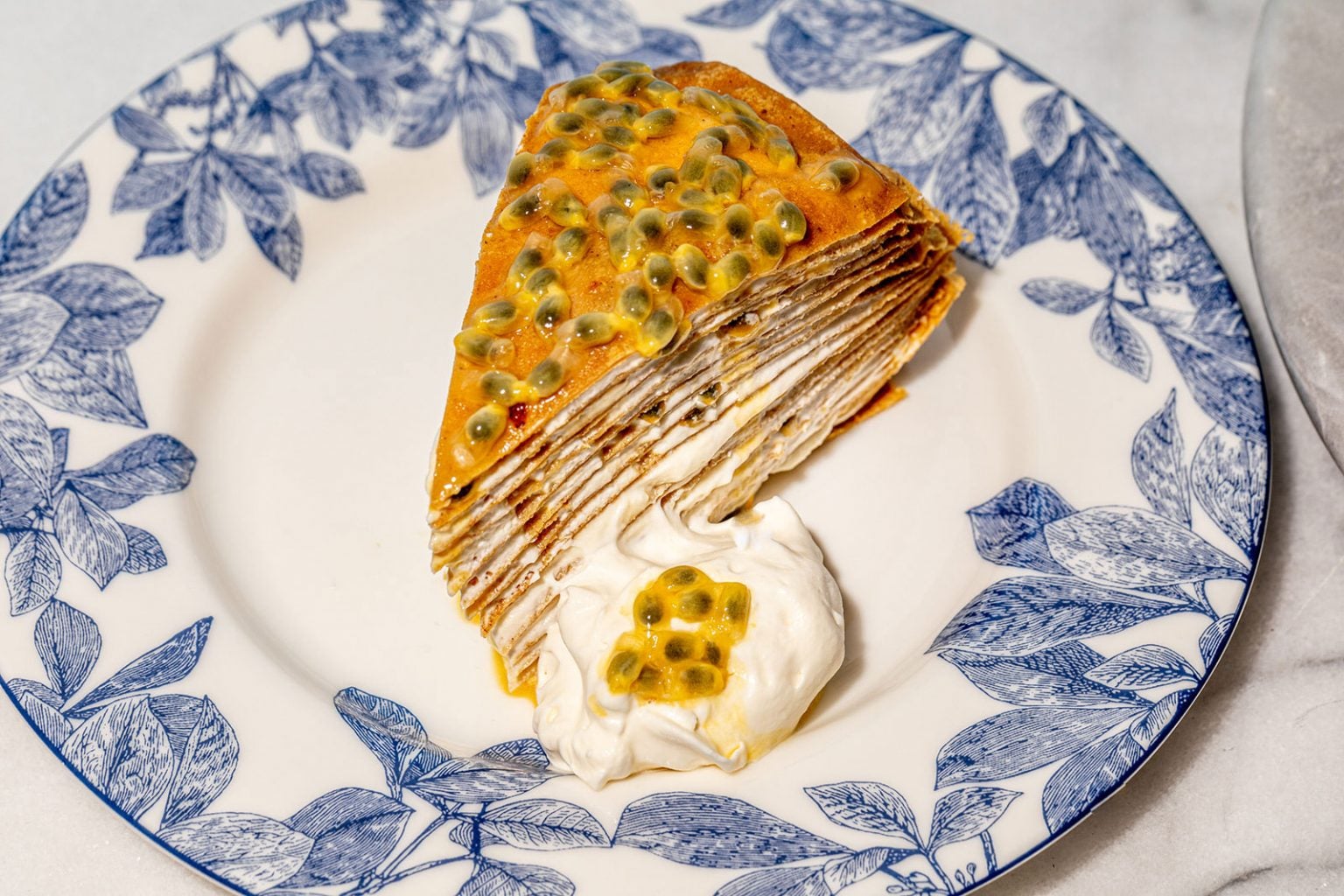 A Tropical Take on Crêpe Cake TASTE