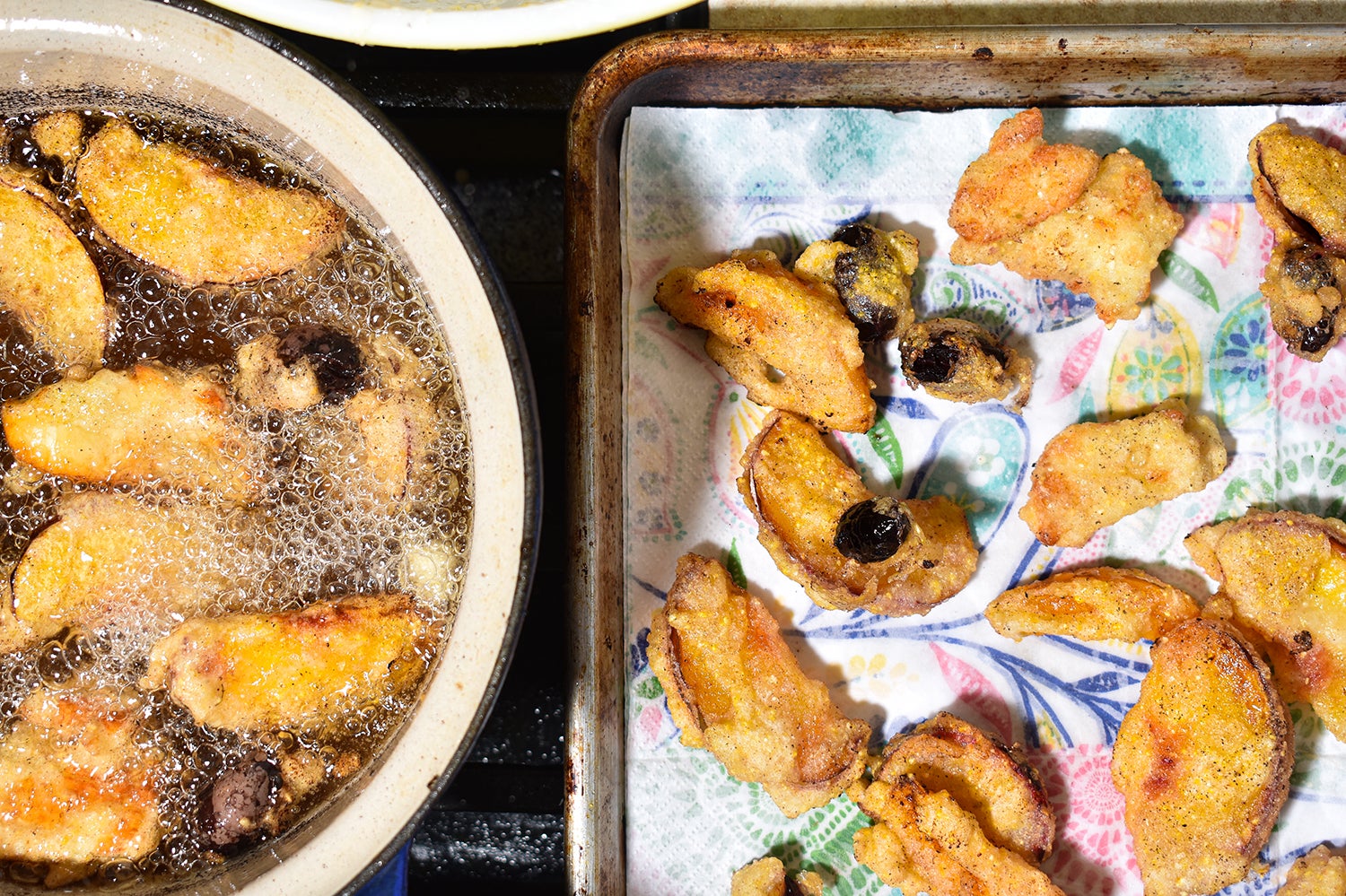 Stone Fruit Fritto Misto