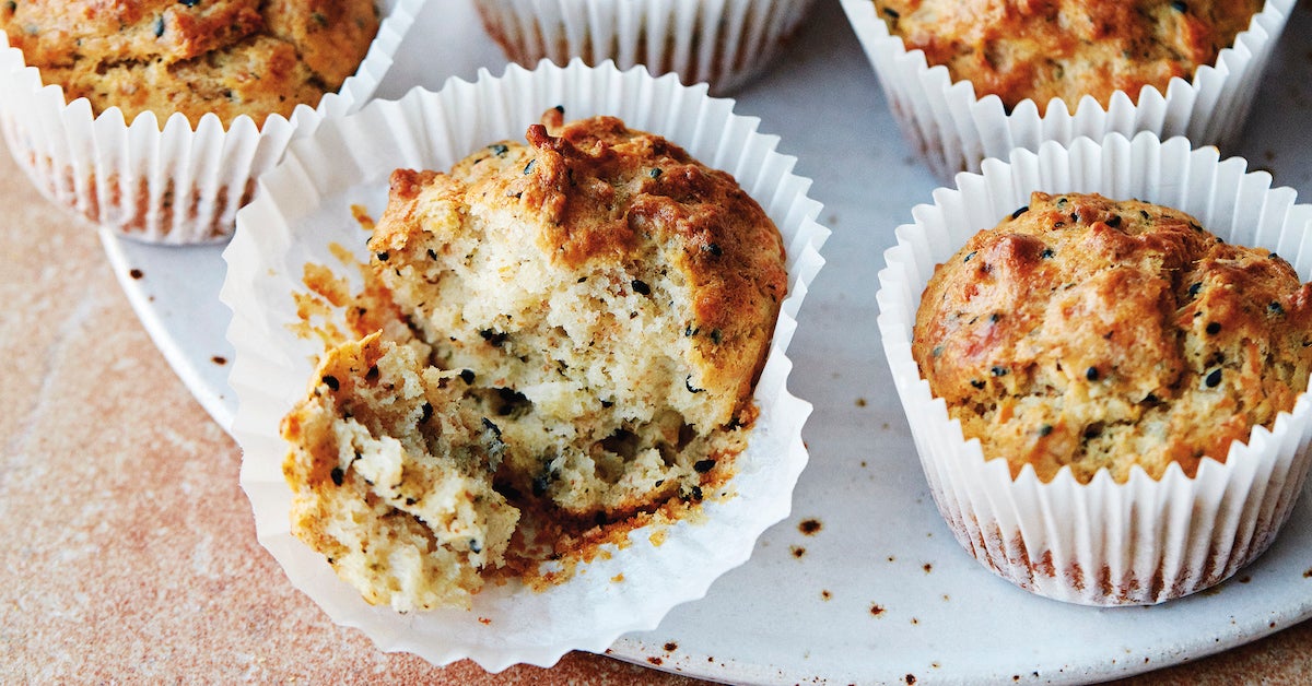 Halloumi & Mint Muffins TASTE