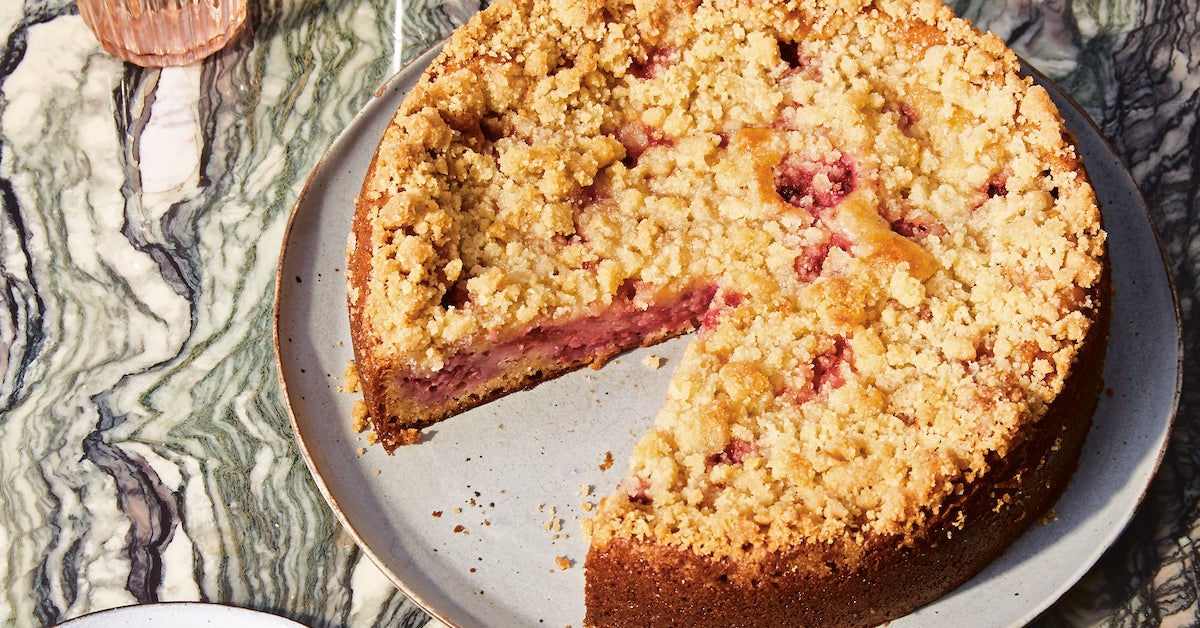 Raspberry Coffee Cake - Heather's Homemade Kitchen