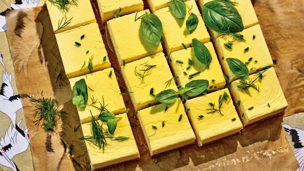
                            Parmesan Cheesecake Bars | TASTE
                    -image