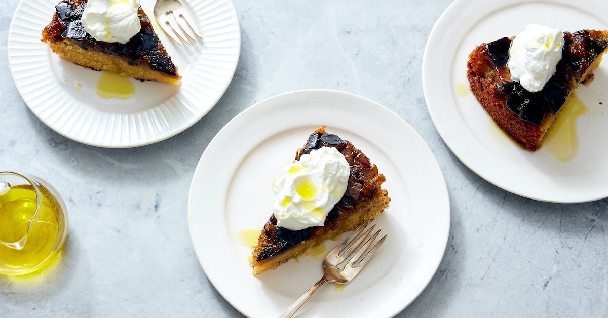 
                            Coffee-Caramel Eggplant Upside-Down Cake | TASTE
                    -image