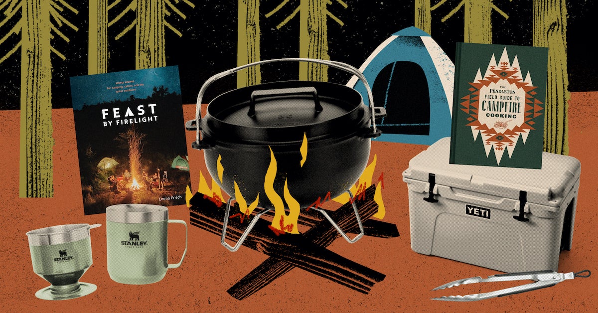 Guide Gear Campfire Cooking Equipment Set 
