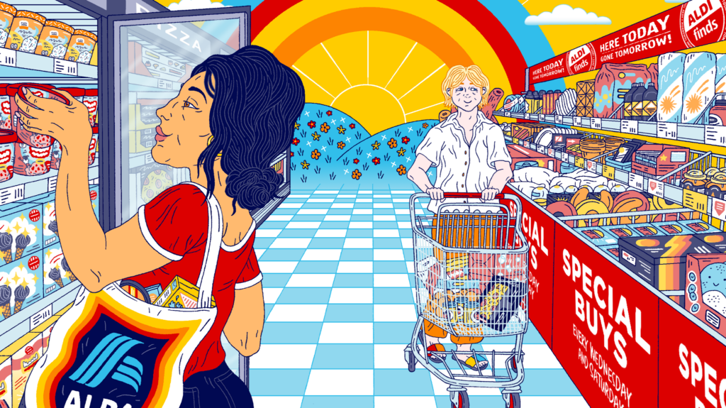 The Utopian Promises and Novelty Cheese of a Discount Grocery Store