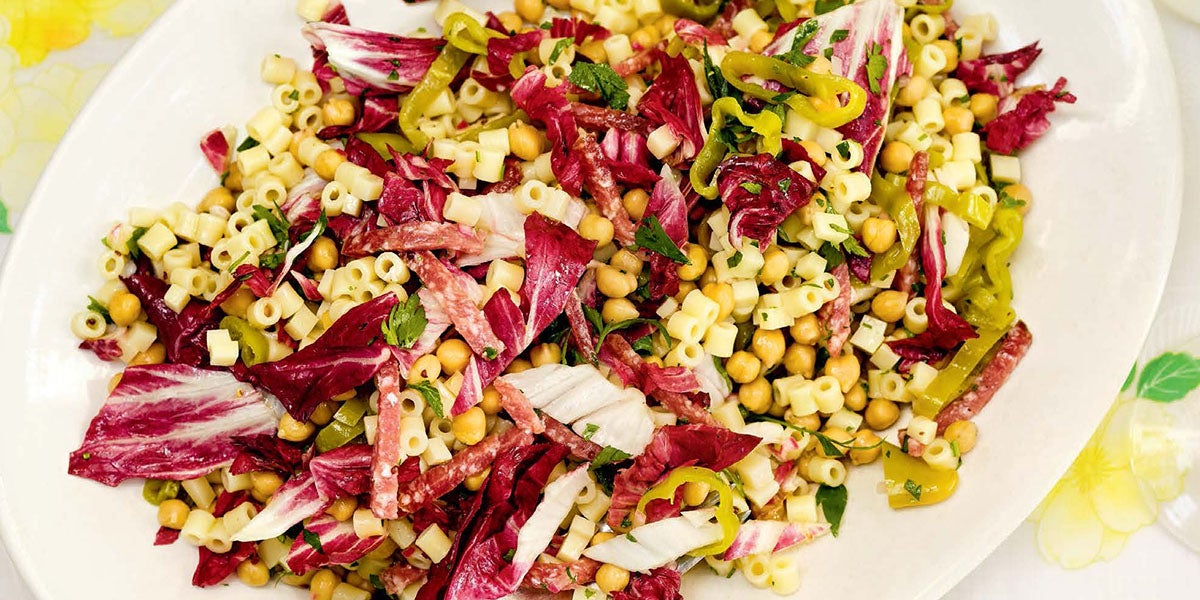 Chopped Salad Pasta | TASTE