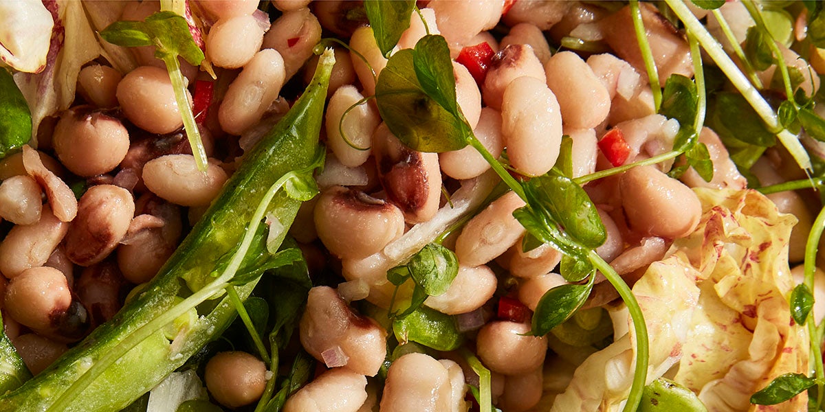 Marinated Beans with Crunchy Vegetables TASTE