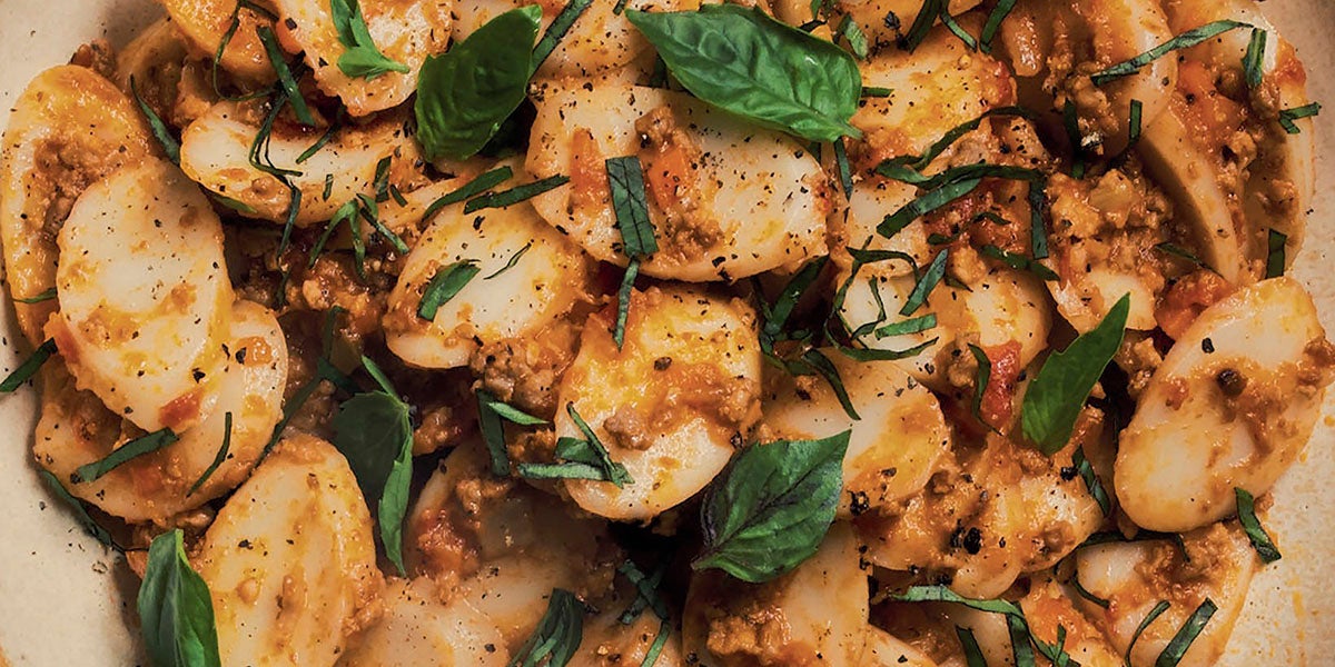 
                            Stir-Fried Rice Cake Bolognese | TASTE
                    -image