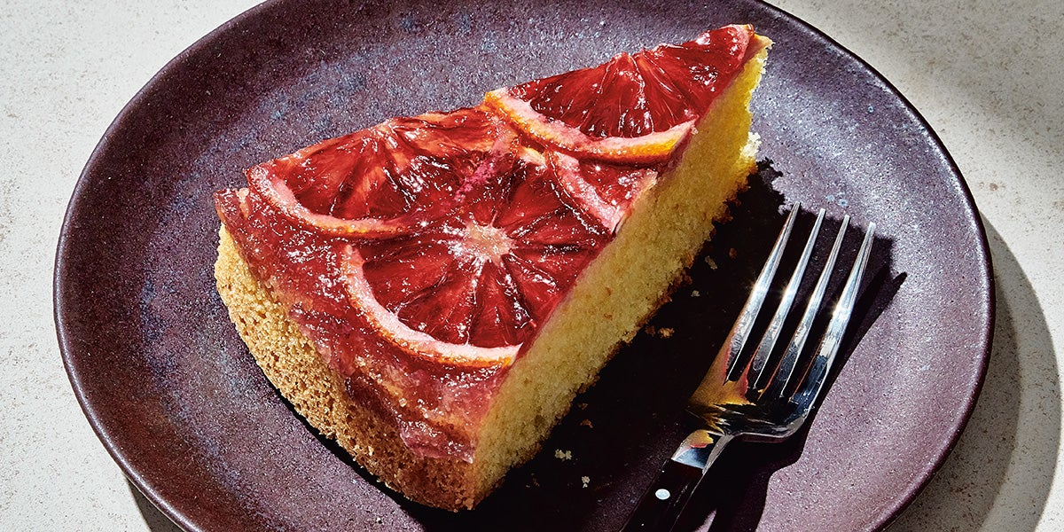 Blood Orange and Olive Oil UpsideDown Cake TASTE