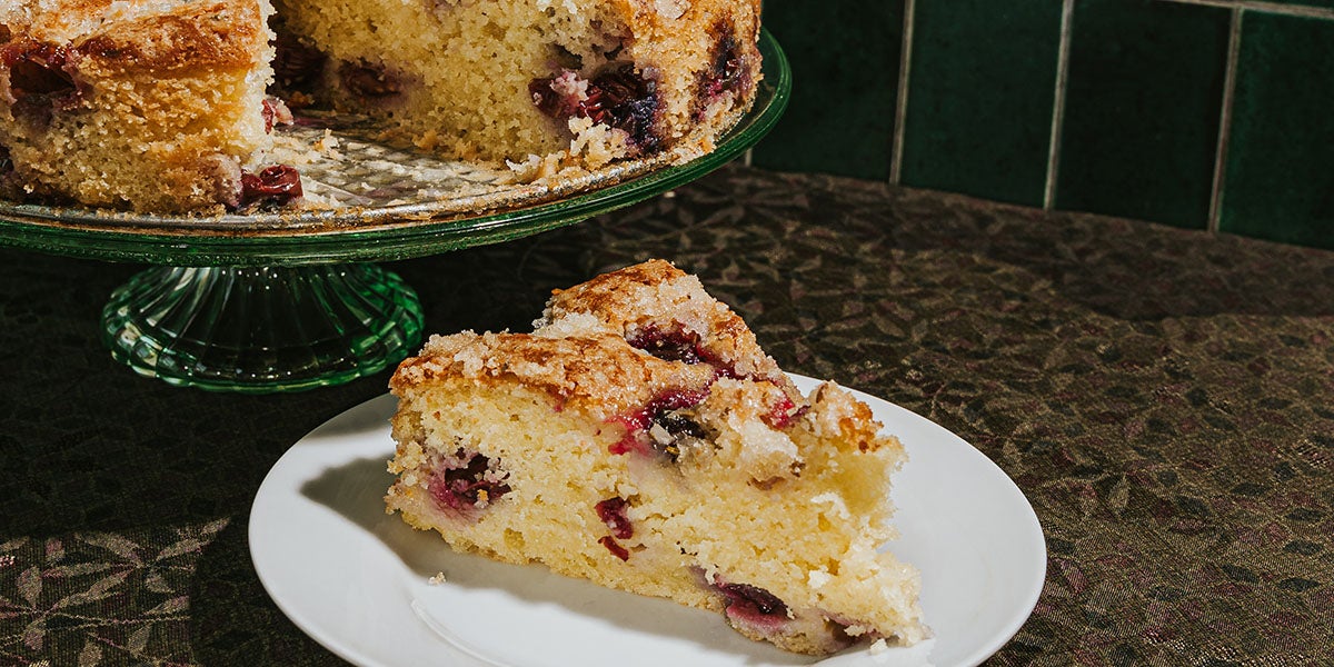 
                            Olive Oil Cake with Grapes and Fennel | TASTE
                    -image
