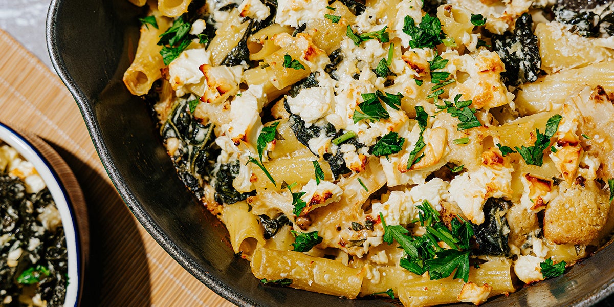 
                            Spanakopita-ish Baked Pasta | TASTE
                    -image