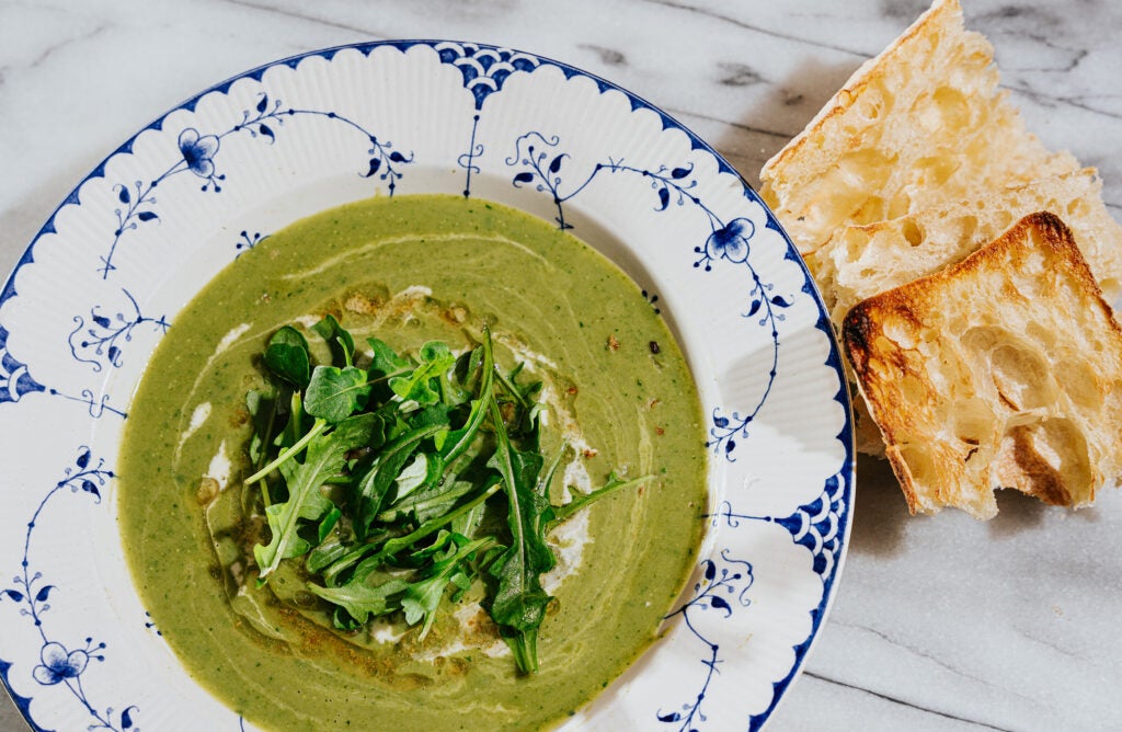 A Very Green Soup for the Late-Winter Blues