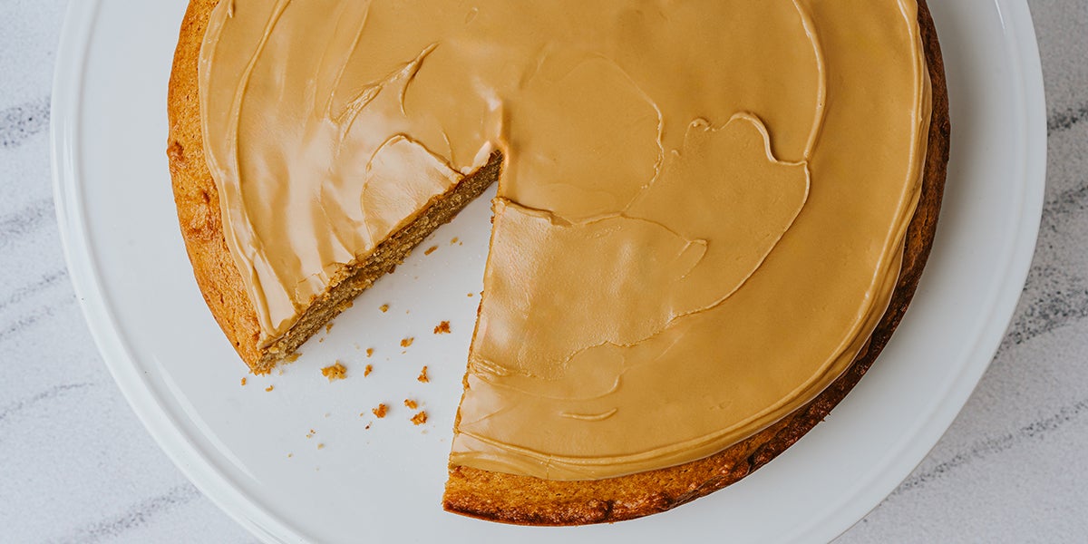 
                            Brown Sugar Cardamom Cake with Coffee Glaze | TASTE
                    -image