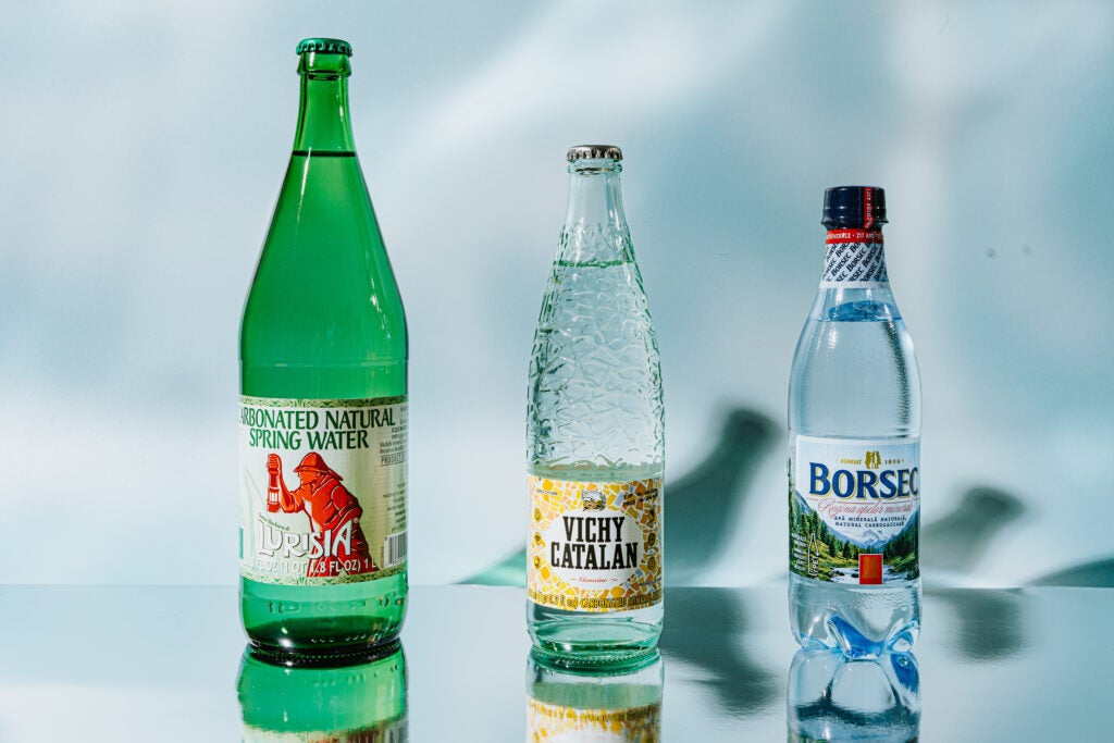 Mineral Water Gets the Silent Treatment