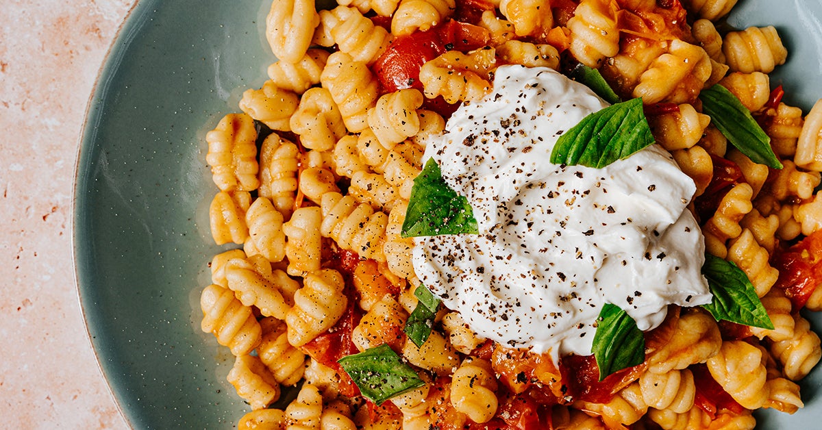 
                            Handmade Gnocchetti Sardi with Cherry Tomato Sauce and Ricotta | TASTE
                    -image