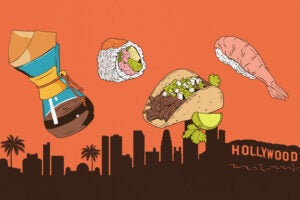 Air Jordan LA food podcast