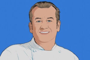Michael White Santi chef